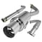 Spec-D Tuning 95-99 Mitsubishi Eclipse 3 Inch Inlet N1 Style Catback Exhaust MFCAT3-ELP95T - alternate 1
